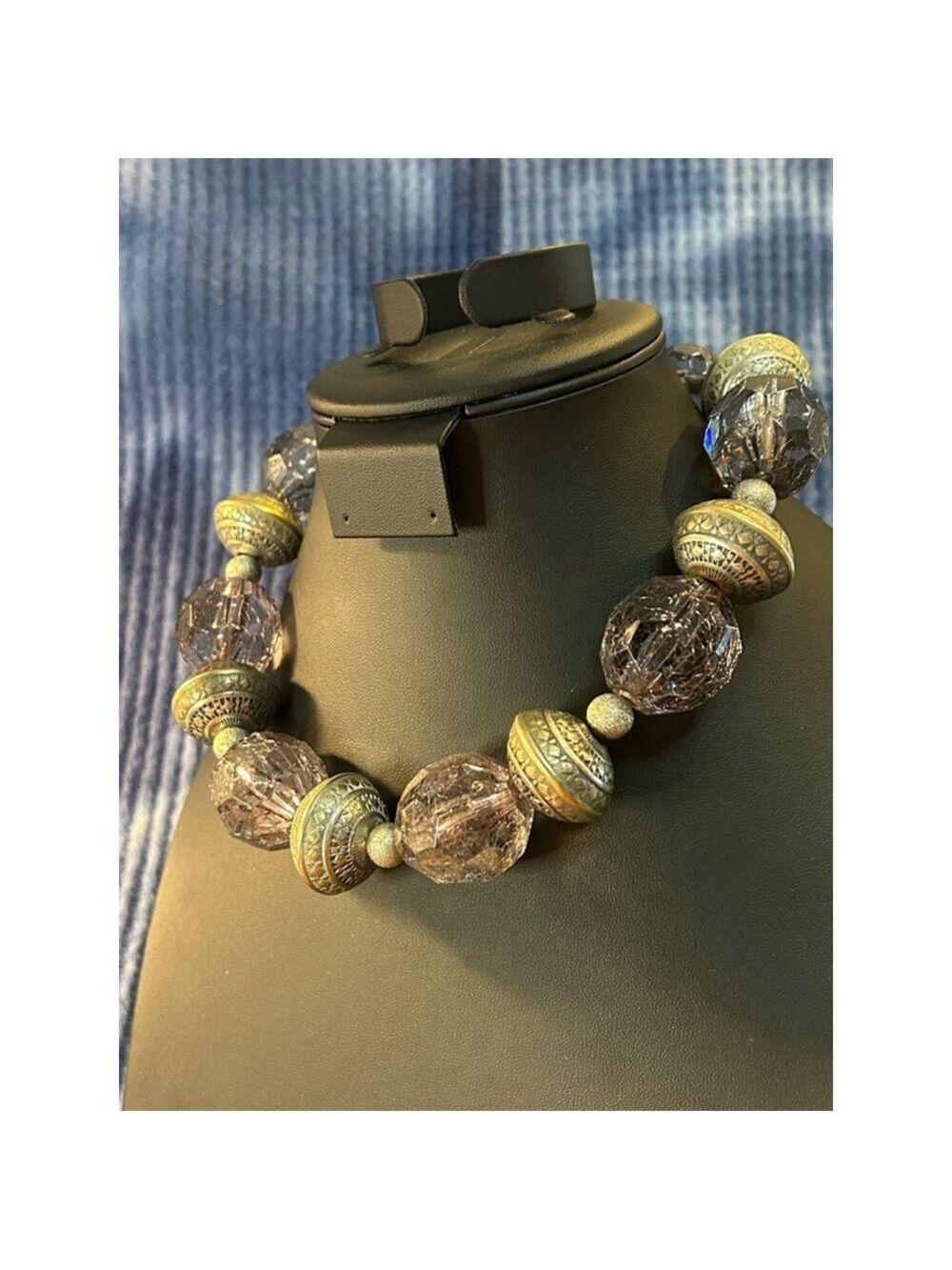 Women's Unbranded Grape colored acrylic Beaded Necklace One Size